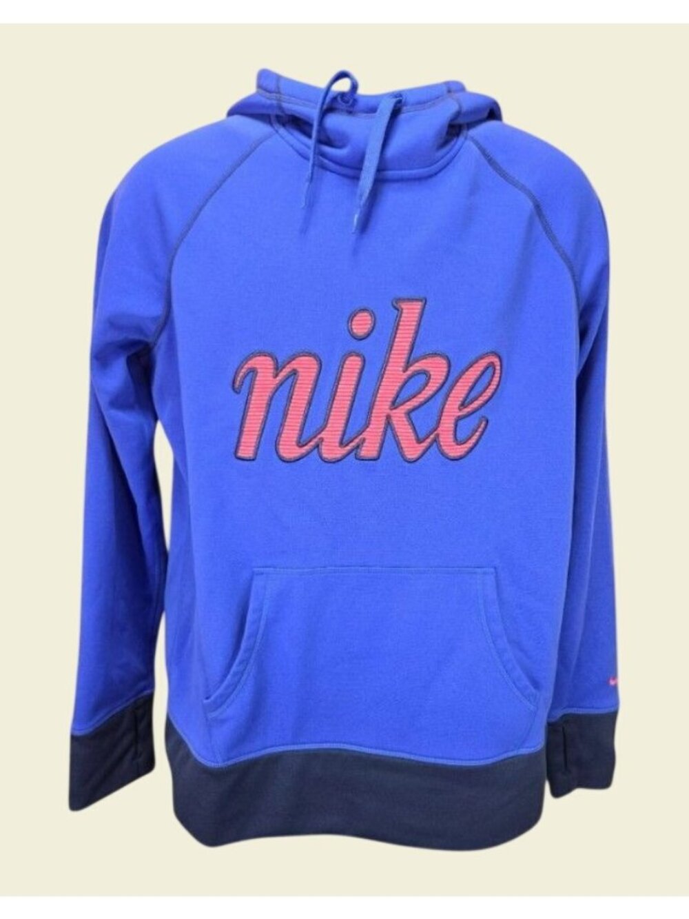 Nike Therma-Fit Womens Purple Pullover Hoodie Large
